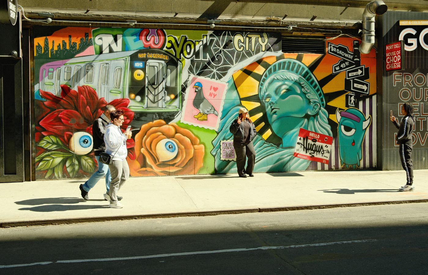 Wheatpasting location scouting and placement in San Francisco